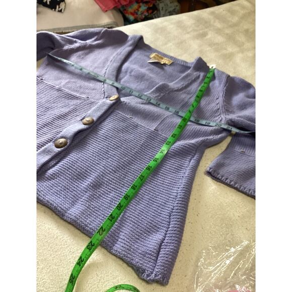 Vintage Norm Thompson Button Down Sweater Cardigan Size: L - Picture 3 of 7